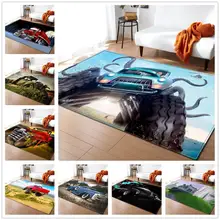 Мультфильм гостиная большие размеры ковры 3D монстр чай Настольный коврик Домашний декоративный ковер детские игры маты для ползания Дети спальни коврики