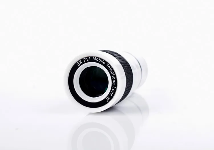 Мобильный телефон 8X зум телескоп объектив камера телеобъектив с зажимом Монокуляр внешние линзы для iPhone samsung и смартфона