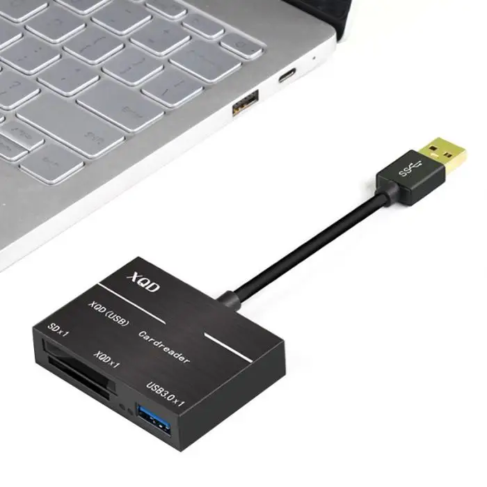 USB 3,0 Card Reader 500 МБ/с./с. Высокоскоростной адаптер для sony M/G серии Nikon поддержка SD XQD карты JLRL88