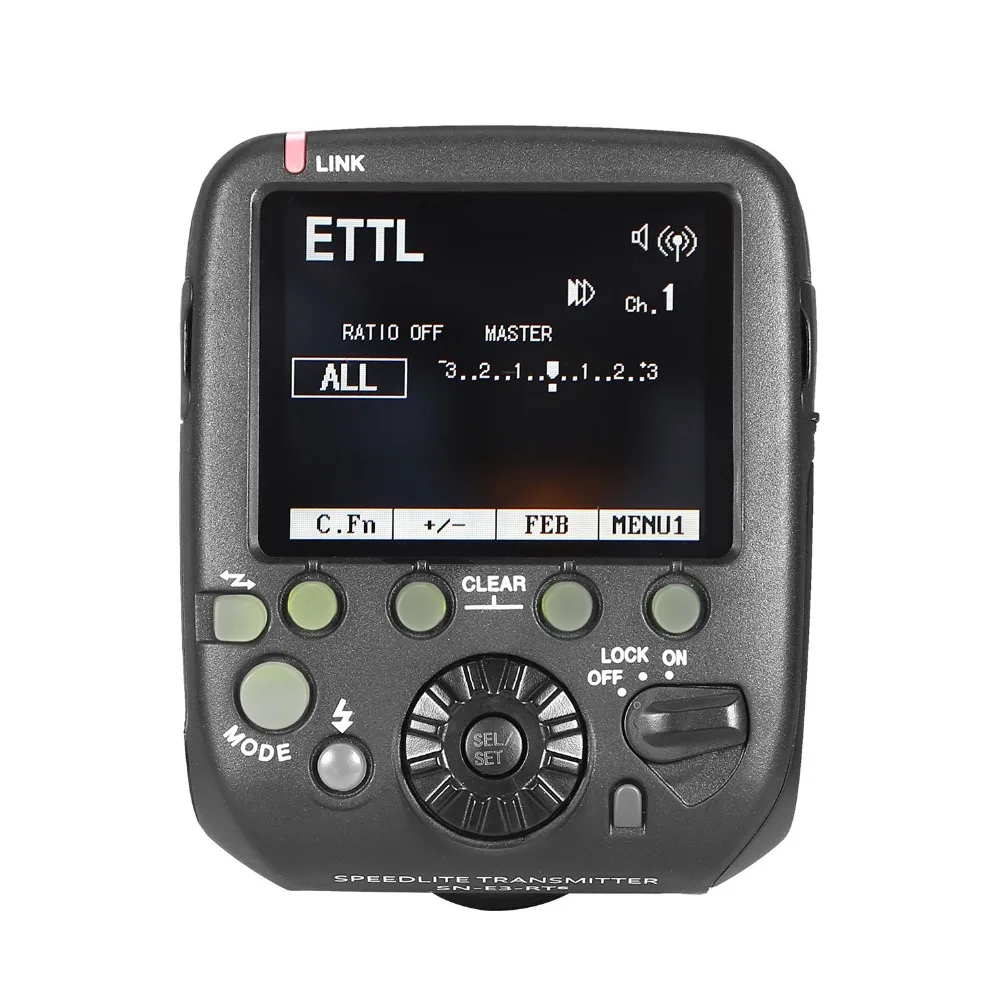 

SN-E3-RTs 2.4G Speedlite Wireless Transmitter Trigger for Canon speedlite flash 600ex-RT DSLR