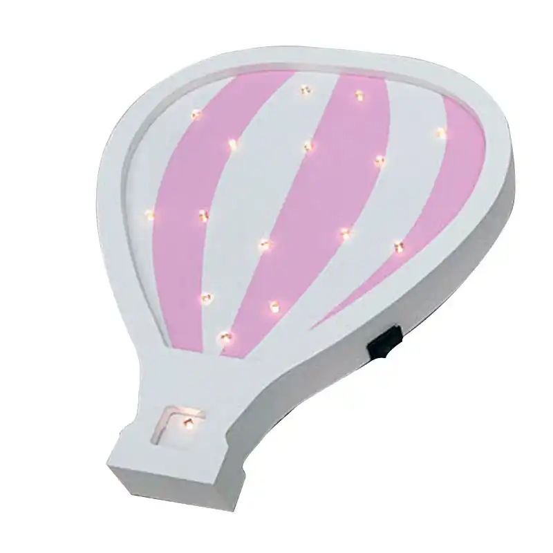 Gtbl Hot Air Balloon Shaped Led Wooden Night Light Wall Hanging Fire Ballon Lamp Kids Decor Party Photograph Props Chic Gtbl Hot Air Balloon Shaped Led Wooden Night Light Wall Hanging Fire Ballon Lamp Kids Decor Party Photograph Props Chic