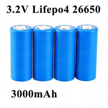 

10pcs 3.2v 3Ah lifepo4 cell 26650 battery 3000mah lifepo4 battery for power tool electric toy Electric wheelchair Solar panel