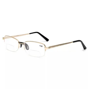 German Intelligent Reading Glasses Man Dual-Purpose Anti-Blue Light Double Light Anti-fatigue Elderly Glasses Woman