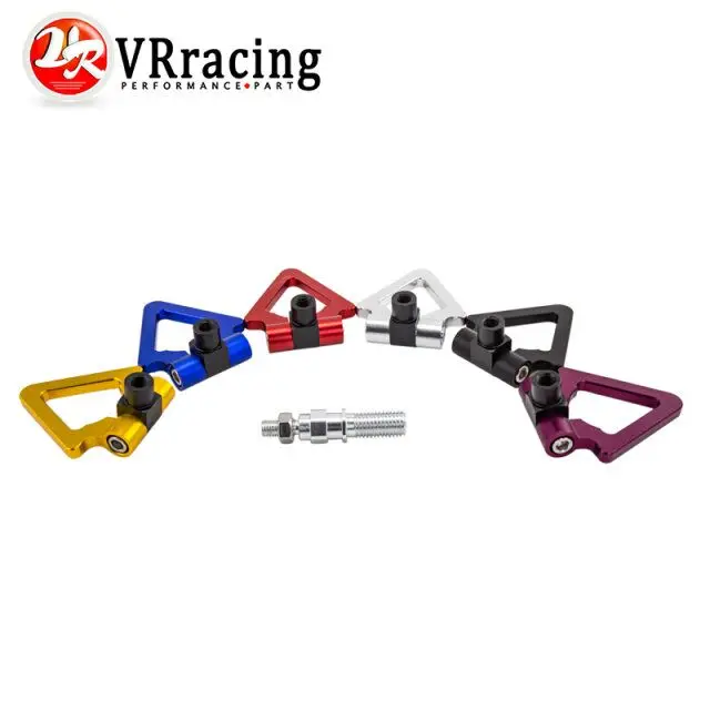 VR سباق-اليابان نماذج سيارة المسمار الألومنيوم CNC حلقة مثلثية Tow Hook Towing Jdm Race لهوندا تويوتا VR008