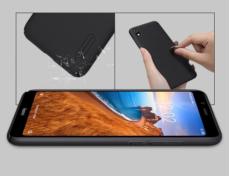 Чехол-накладка для xiaomi redmi 7a 5,45 ''NILLKIN матовый ПК Жесткий чехол-накладка Подарочный держатель для телефона redmi 7A чехол redmi 7a global