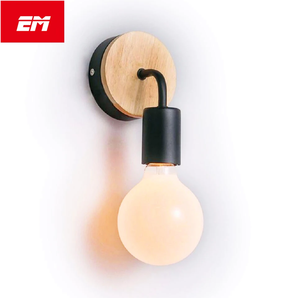 Современный простой железный художественный светодиодный настенный светильник с вилкой, светодиодный настенный светильник, железный светильник для спальни, настенный светильник для гостиной, s E27 ZBD0013