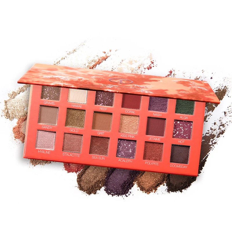 

Eye Shadow Palette 18 Colors Shimmer Matte High Pigment Smooth Eyeshadow Powder Long Lasting Glitter Eye Make Up Cosmetics