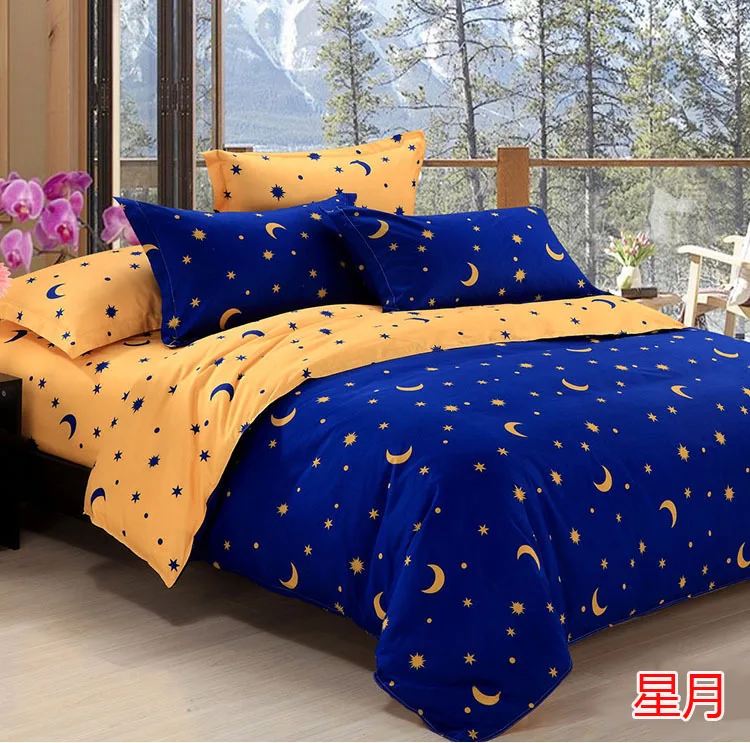 On Sale 4Pcs Wedding Bedding set Cotton Bedding Set Queen ...