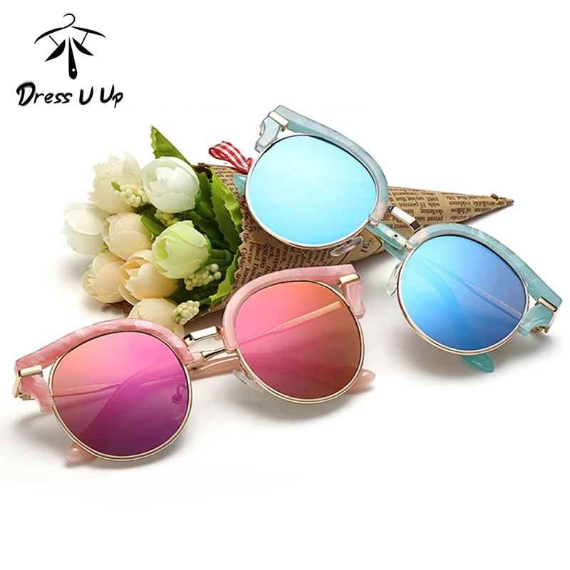 Детские солнцезащитные очки кошачий глаз в стиле ретро|oculos de sol infantil|kids designer