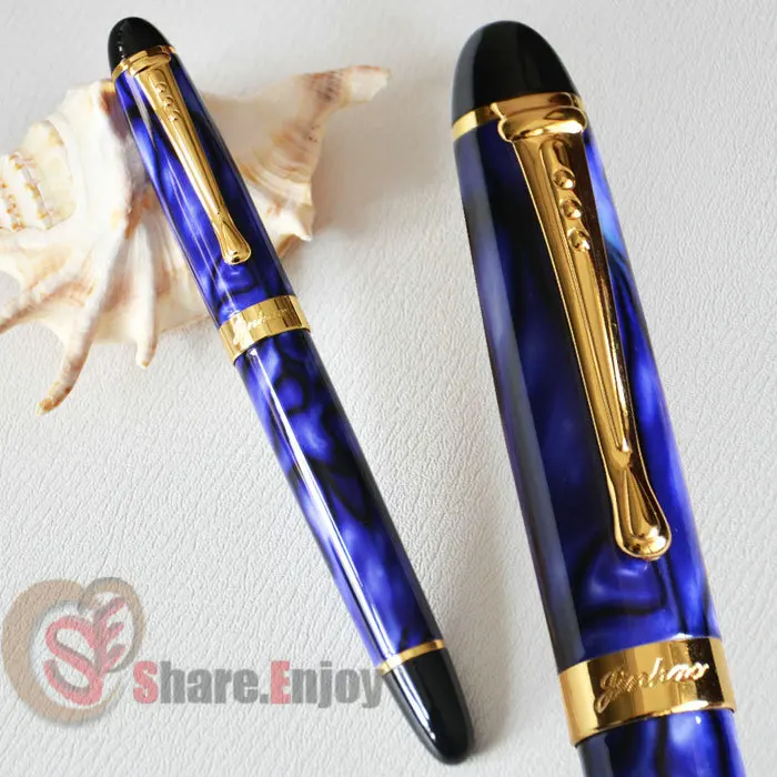 Шариковая ручка JINHAO X450 Королевский синий мрамор 450 роскошный бизнес офис черный