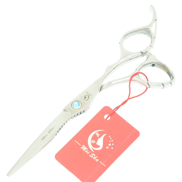 

Meisha 6.0Inch Barbers Scissors Salon Cutting Shears Thinning Tijeras JP440C Sharp Edge Tesouras Hair Styling Tools HA0374