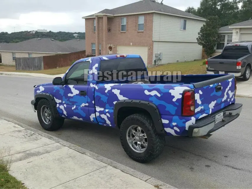 snow arctic tiger camo vinyl camouflage car wrapping foil 3m cast print vinyls (12)