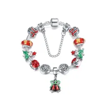 Fashion Jewelry European and American Style DIY Beads Charm Bracelets & Bangles Women Girls Best Christmas Accessories