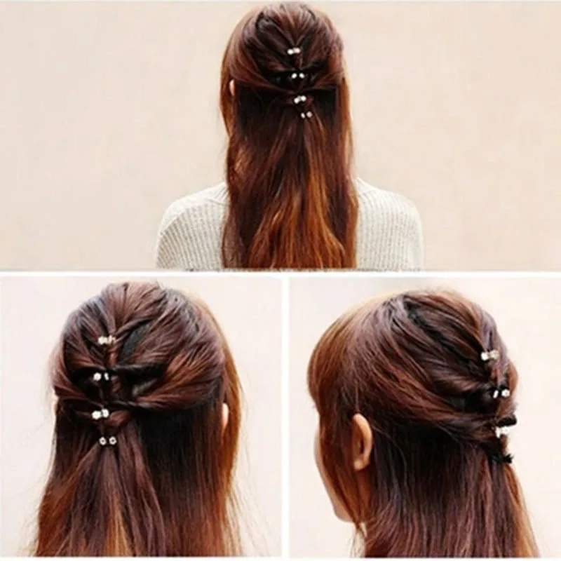 8-PCS-Zirconia-CZ-Diamond-Plum-Five-Flower-Hair-Claws-Babys-Girls-Hairpin-Hair-Clips-Hair