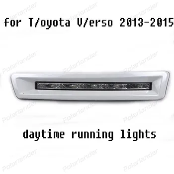 

Car Styling Waterproof ABS LED DRL daytime light Car Daytime Running Lights for T/oyota V/erso 2013-2015 accessory auto lamp