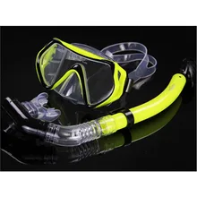 New Professional Diving goggles Men and women Swim snorkel adult scuba monofin tube Snorkeling Swimming glasses Diving mask