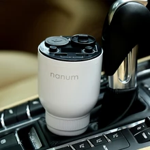 New air purifier car aromatherapy Holder machine new car odor oil Aromatherapy Cup with USB port