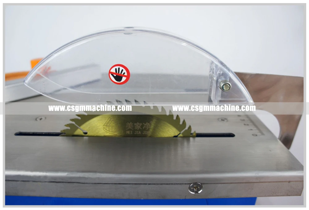 2400W Dust-free Sawing Machine/DS-2215 table saw with Scalable Working Table for wood cutting/ABS cover