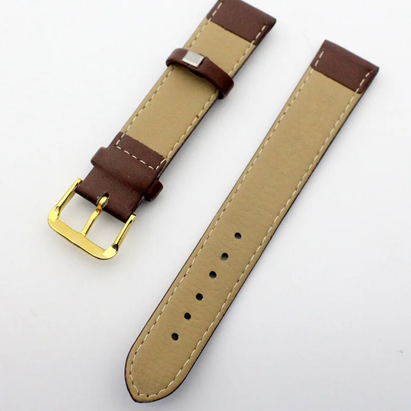 

2 Set 8-22MM Width PU Leather Watch Strap Band Watchband Watch Accessories S288