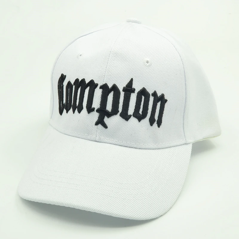 Compton бейсболка с вышивкой бренд snapback шапки модные мужские и женские хип хоп с косточками из верблюжьей шерсти reta casquette de marque touca chapeu