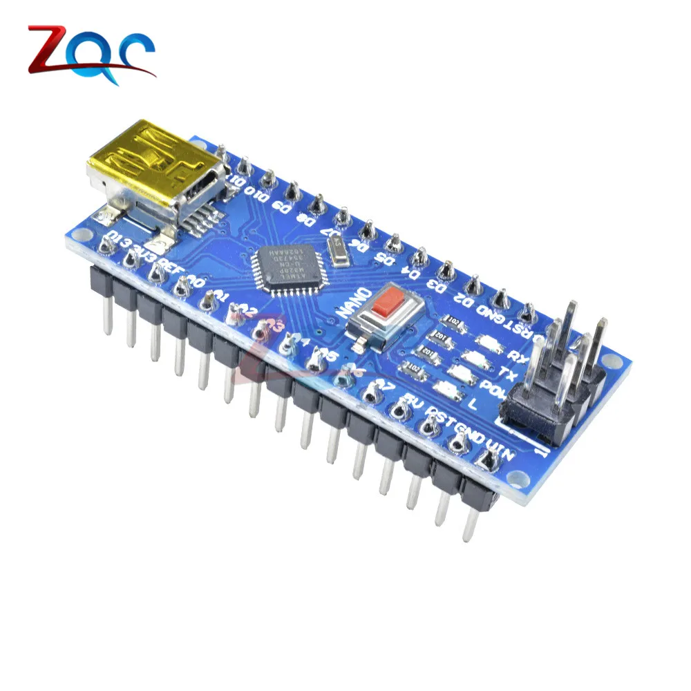 MINI USB Nano V3.0 ATmega328P CH340G 5 в 16 м плата микроконтроллера для Arduino NANO 328P NANO 3,0