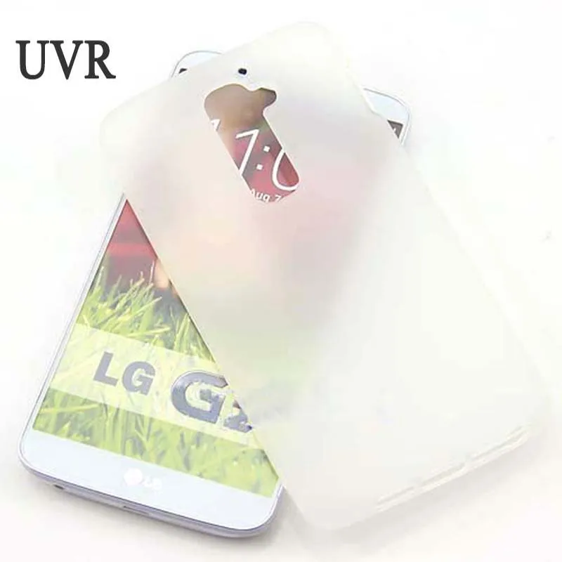 

UVR TPU Silicone Gel Case Cover For LG G2 D801 F320 F340 LS980 D802 High Quality Skidproof Matte Soft Cell Phone Protective