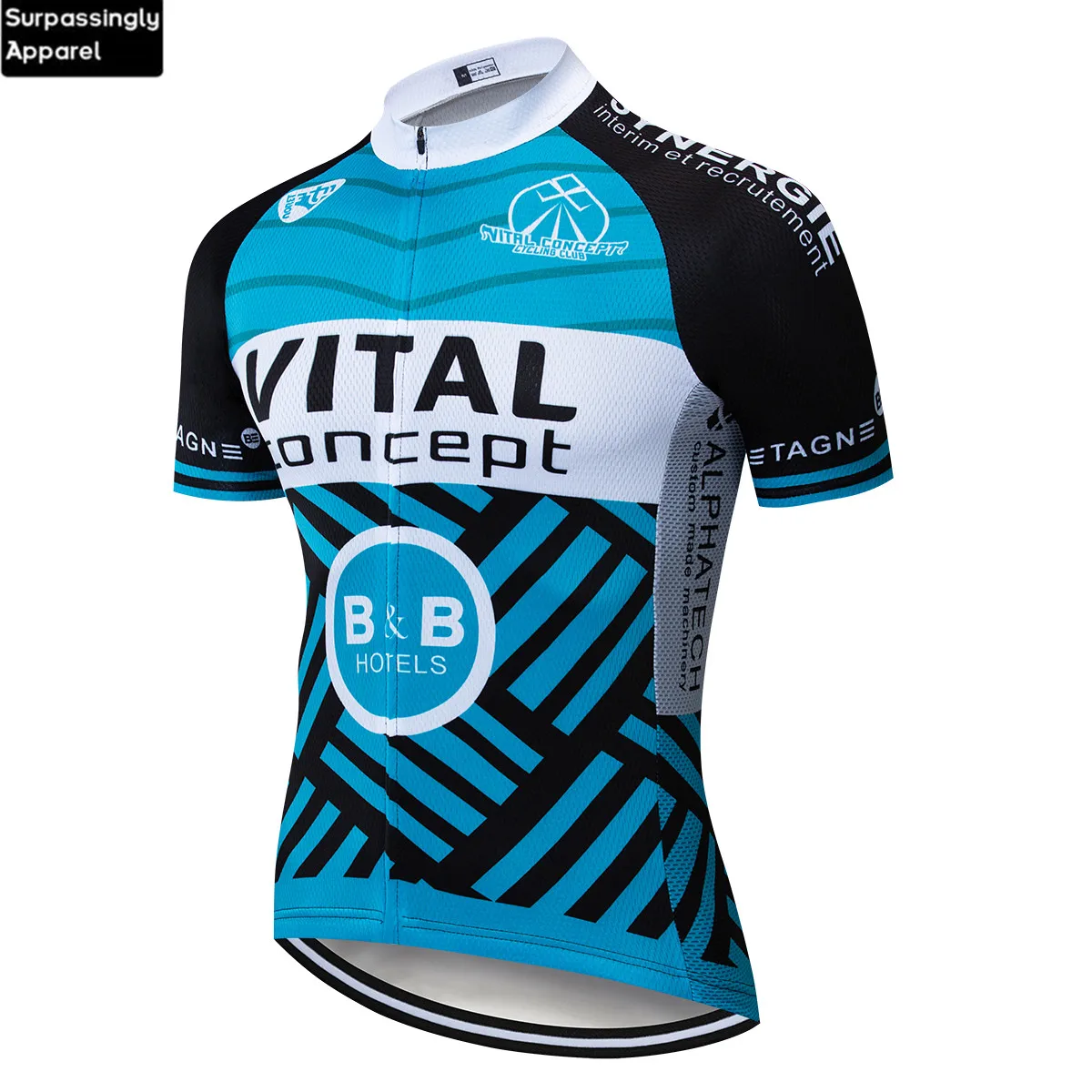 

2019 VITAL Concept Cycling Jersey Short Sleeve Summer Men's Shirt Bicycle Wear Racing Tops Bike Clothing Quick Dry Breathable