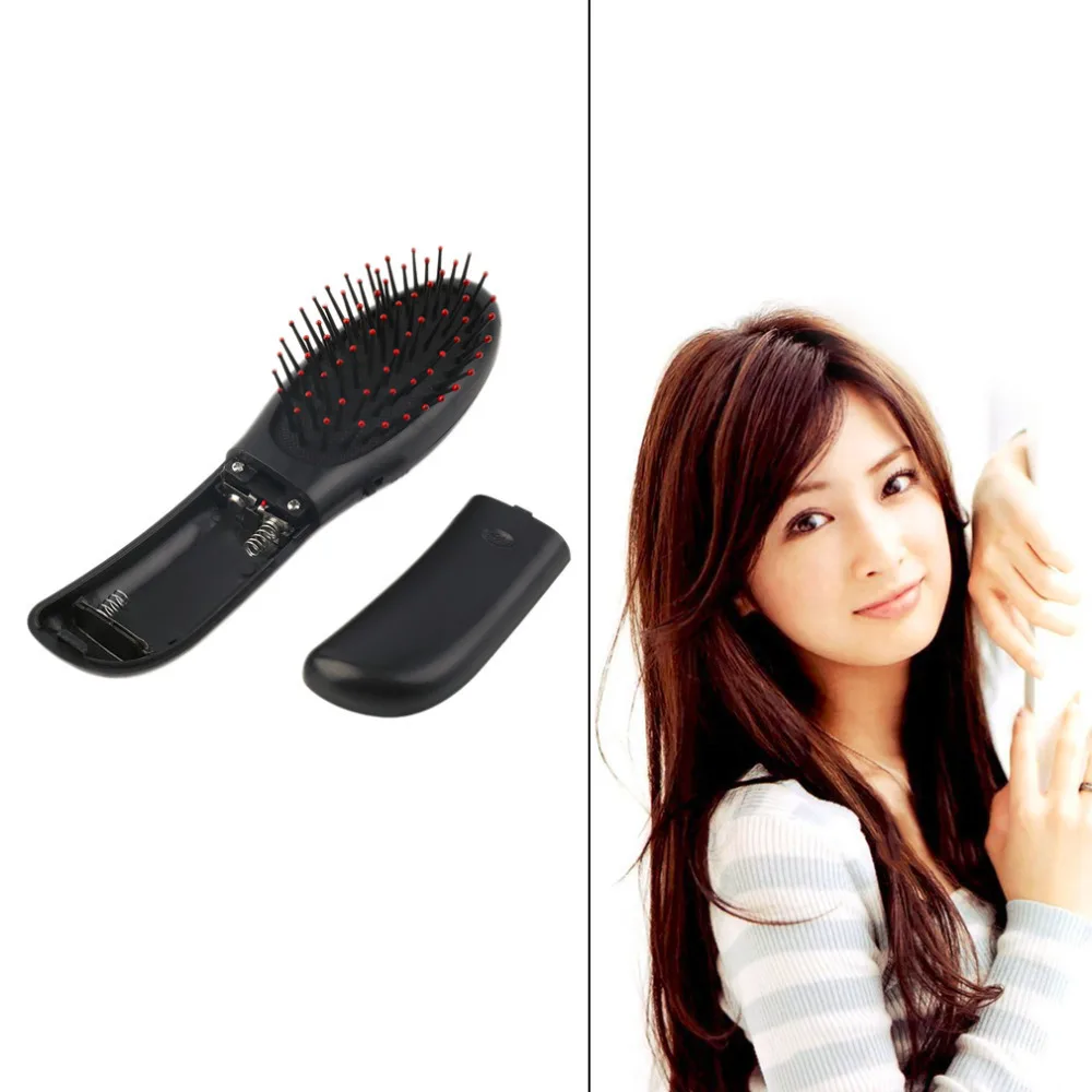 U Kiss Electric Vibrating Hair Brush Comb Massager Black Hair Scalp Head Blood Circulation Massager Comb 1 U Kiss Electric Vibrating Hair Brush Comb Massager Black Hair Scalp Head Blood Circulation Massager Comb 4
