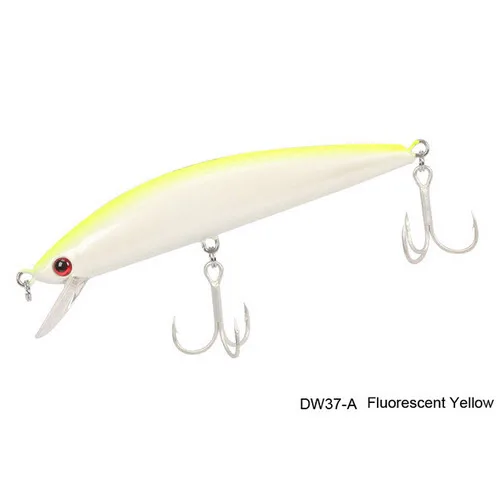 TSURINOYA DW37 Bearking тонущие приманки Minnow 120 мм 40 г тройные Крючки искусственные жесткие приманки Leurre Dur воблеры для ловли карпа - Цвет: A