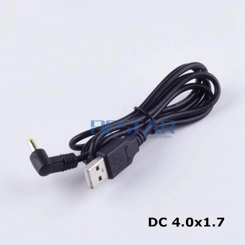 Кабель питания с USB на DC 4 0 мм/1 7 мм 5 вольт Barrel Jack тип м 1 3 фута|usb to dc|usb tojack power |