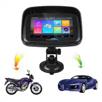 Fodsports 5 inch Motorfiets GPS Navigatie Waterdichte Android WIFI Bluetooth GPS Navigator Auto Moto GPS IPX7 1G RAM 16G ROM