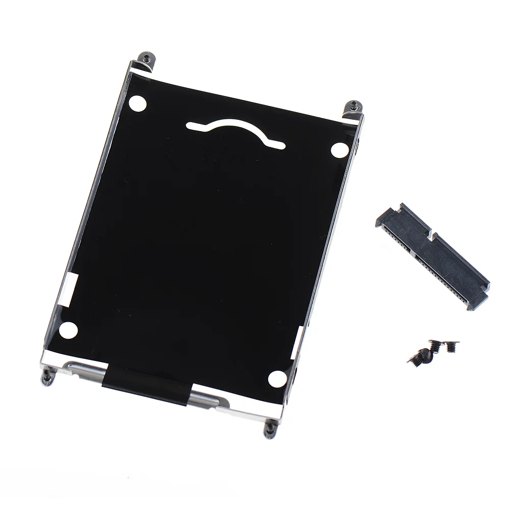 

1pcs SATA HDD Hard Drive Disk Caddy+Connector for HP EliteBook 2560p 2570p Series With Eight Screws