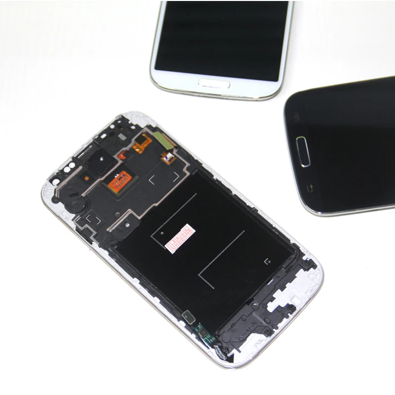 I9505 ЖК дисплей совместимый с Samsung Galaxy S4 GT I9500 экран дигитайзер рамкой сенсорного