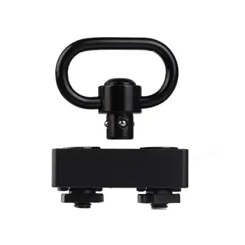 

2019 M-lok Sling Swivel Stud Mount Adapter For M Lok Rail Quick QD Sling Adapter Rail Mount Tools Kit Hunting Outdoor