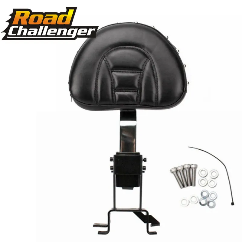 

Adjustable Drive Backrest Black/Chrome Plug In Front Driver Rider Seat For Indian Chief Classic Chief Vintage 2014-2016 17 18