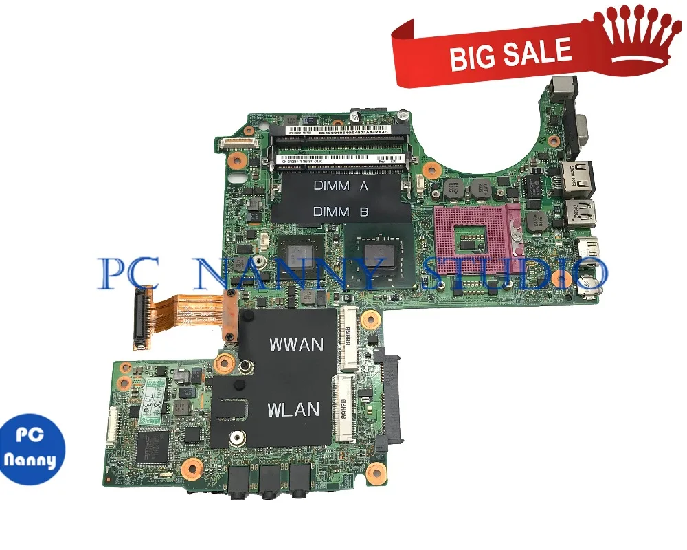

PCNANNY 0P083J P083J for Dell XPS M1330 Laptop motherboard DDR2 with cpu tested