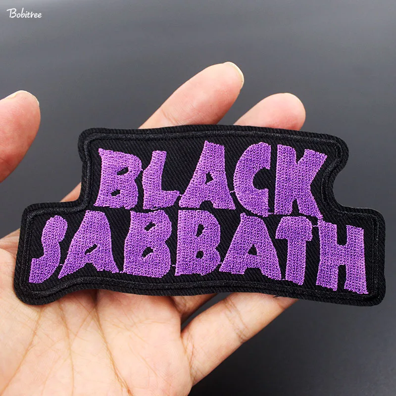 

Metal Rock Band Patches Embroidered Ironing Badge Applique for Jacket Jeans Stickers Clothes Decoration