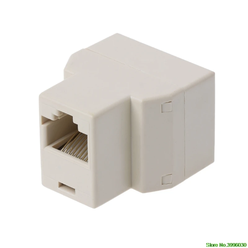 Соединительный адаптер RJ45 CAT5 CAT5E Network Ethernet 1to2|Терминалы| |