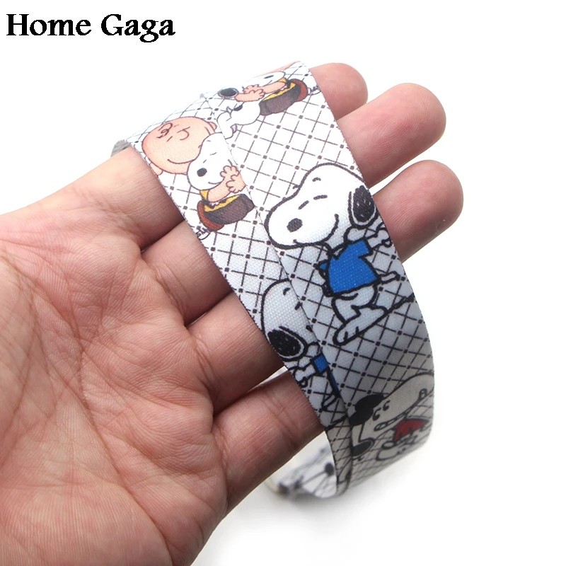 Homegaga мультяшная собака diy ремешки на шею телефоны ключи сумки камеры id карты Держатели брелок тесьма ленты D1877