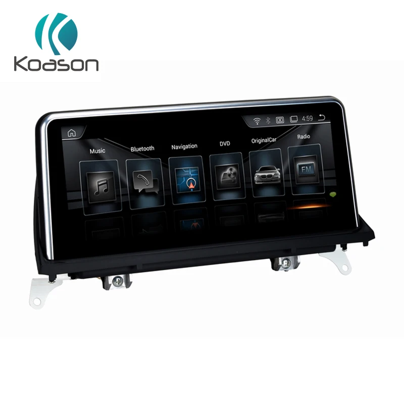

Koason 10.25" IPS Screen Android 7.1 For BMW E70 E71 X5 X6 Bluetooth Wifi GPS Navigation Video Audio Vehicle Multimedia Player