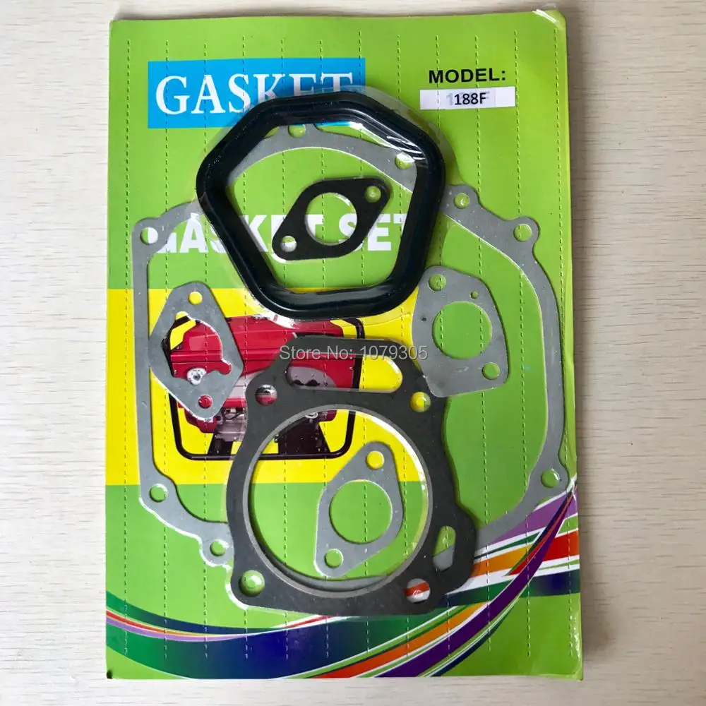 5KW GX390 188 Gasoline generator gasket full setin Generator Parts