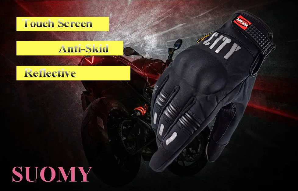 Сенсорный экран Suomy moto rcycle перчатки гоночные Luva moto queiro Guantes moto cicleta Luvas de moto перчатки для велоспорта