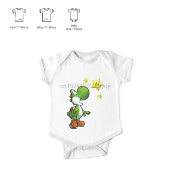 

100% Cotton High Quality Baby Onesie Baby Bodysuits Clothes Yoshi T Shirt