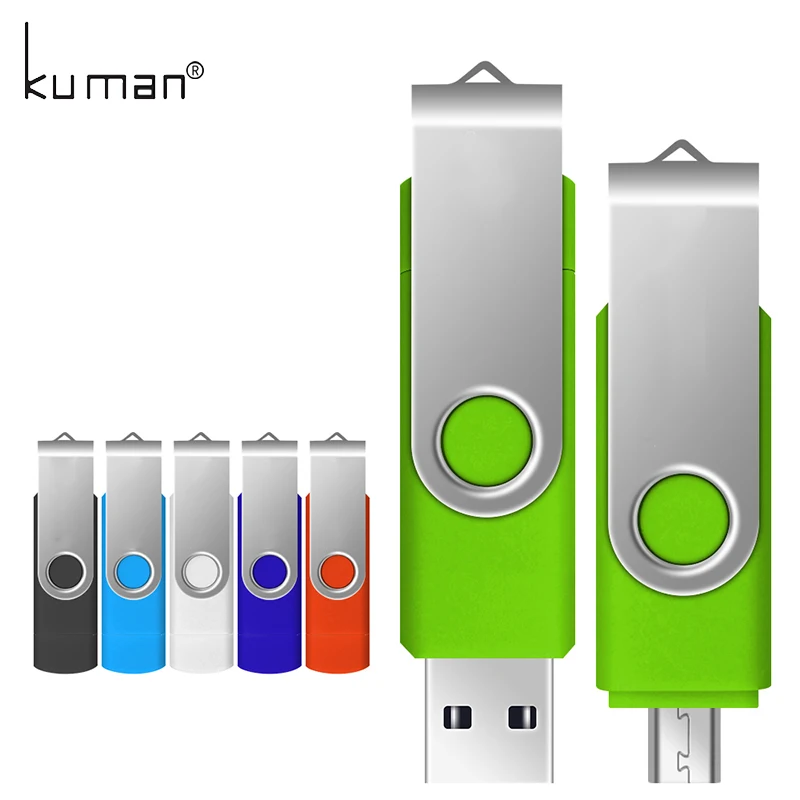 

Kuman OTG USB Pen Drive 2GB 4GB 8GB16GB 32GB 64GB 128GB Bulk Usb Flash Drive Flash Memory Stick Pendrive Mini free shipping