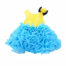 BBWOWLIN 0 2 Years Baby Girl Dress for 1 Year Birthday Party Graduation Gowns Children 8037