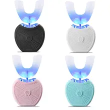 USB портативная интеллектуальная полностью автоматическая зубная щетка с переменной частотой, холодный светильник для зубов, автоматическое Отбеливающее устройство