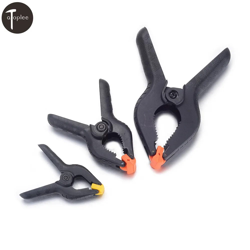 

2PCS 4'' 6'' Inch Quick Grip Woodworking Spring Clamp Rapid A-shape Plastic Wood Clip Hardware Woodworking Tools