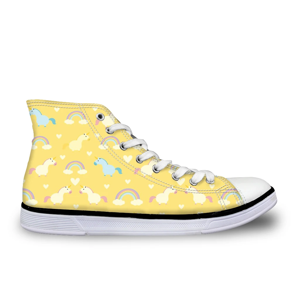 FORUDESIGNS-Horse-3D-Print-Women-Casual-Vulcanized-Shoes-Lace-up-High-Top-Female-Canvas-Flats-Shoes (1)