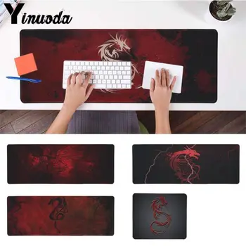 

Yinuoda Your Own Mats red dragon Office Mice Gamer Soft Mouse Pad Size for 18x22cm 20x25cm 25x29cm 30x90cm 40x90cm