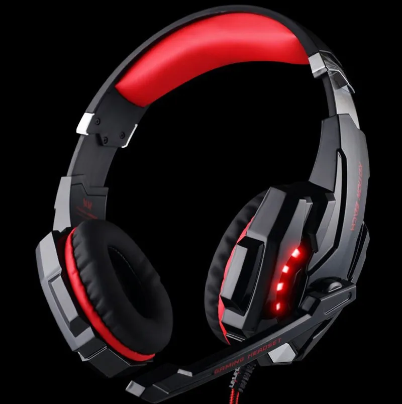 bilder für 2015 KOTION JEDER G9000 3,5mm Gaming Headset Stirnband Spiel Kopfhörer mit Mic LED-Licht für PC Laptop Handys PS4 bilder für 2015 KOTION JEDER G9000 3,5mm Gaming Headset Stirnband Spiel Kopfhörer mit Mic LED-Licht für PC Laptop Handys PS4